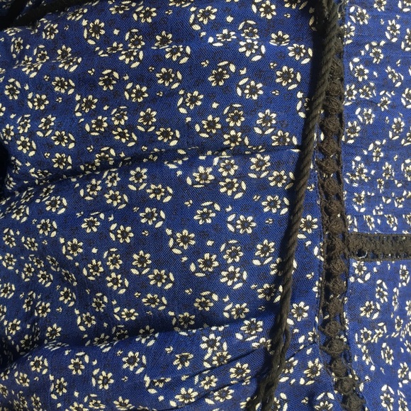 💙NWOT Blue Bohemian Inspired Dress - Picture 10 of 10